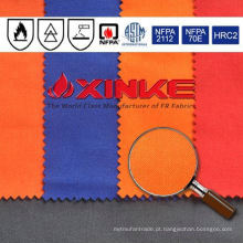 Tela tecida resistente ao fogo do iiam do aramid do meta de Xinke para o workwear industrial